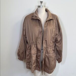 Fabletics Women's Tan Utility Parka Jacket